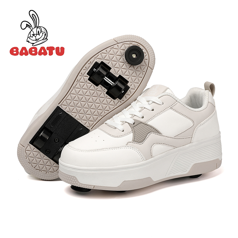 儿童暴走鞋学生自动收缩隐形四轮