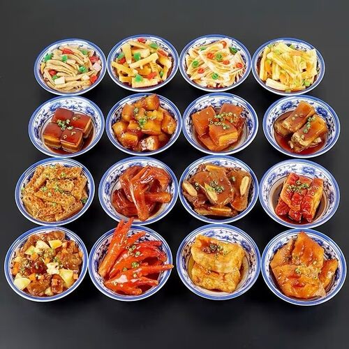 仿真菜品模型拍菜小吃制作