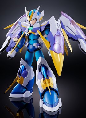 现货 万代 超合金 ROCKMAN GIGA ARMOR 洛克人 X 艾克斯 可动变形