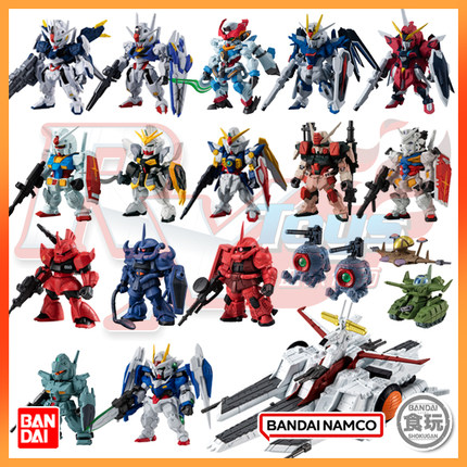 万代 FW GUNDAM CONVERGE #123456789盒蛋食玩 W夸克斯00自由高达