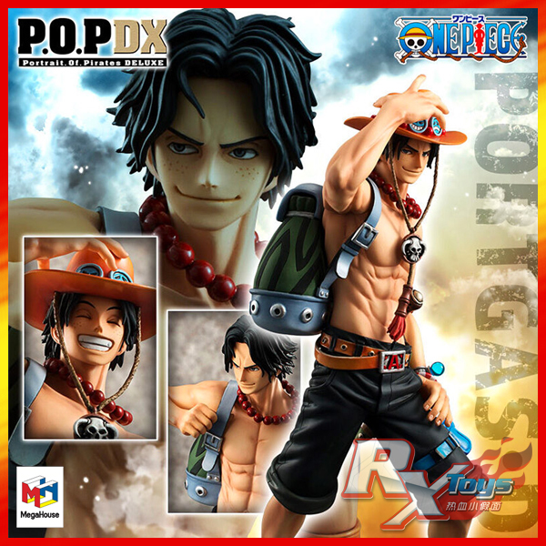 现货 MegaHouse MH 海贼王 POP 限定NEO DX 10周年 艾斯 再版手办