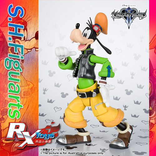 现货 万代 SHF 国之心 2 终幻想 高飞狗 Goofy 游戏角色 可动玩具