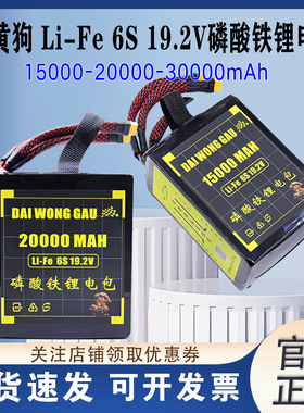 DAI WONG GAU 6s 15ah 20ah 30ah磷酸铁锂航模电包 FPV穿越机电包