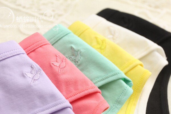 Slip jeunesse simple en coton - Ref 642746 Image 4