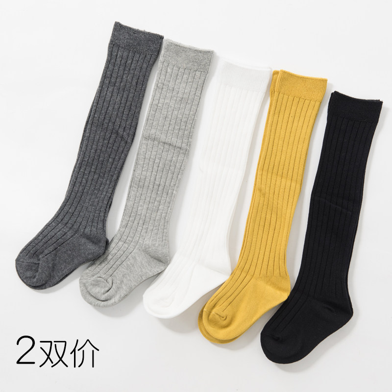 儿童春秋款长筒袜女童学院风高筒过膝深灰纯棉薄款竖条纹小学生袜,童装/婴儿装/亲子装,儿童袜子(0-16岁),淘宝优惠券,粉丝福利购,淘宝优惠卷