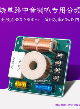 发烧单路中音升级滤波喇叭分频器