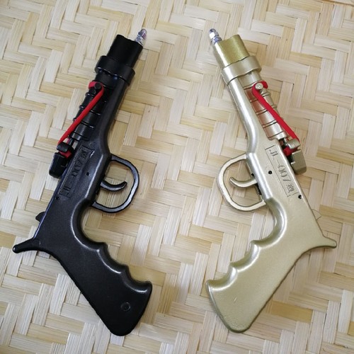 火柴枪洋火枪皮筋玩具怀旧塑料