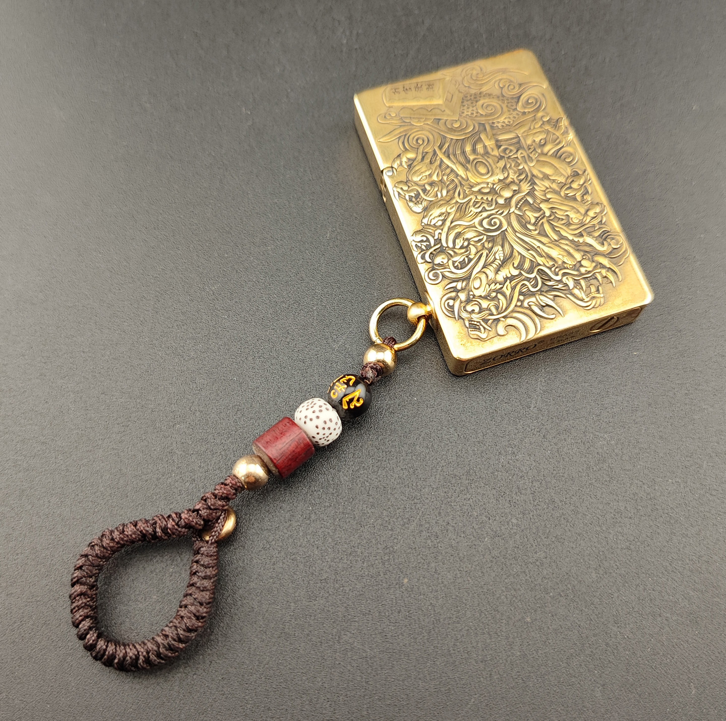 佐罗799煤油打火机加油孔带挂绳螺母零件ZL8小重甲通用黄铜螺丝