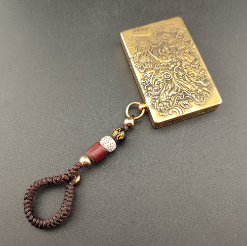 佐罗799煤油打火机加油孔带挂绳螺母零件ZL8小重甲通用黄铜螺丝