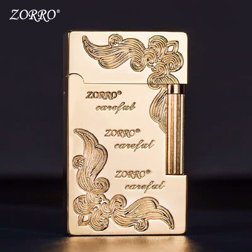 朗声佐罗煤油打火机侧滑