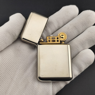 佐罗790白铜光板煤油打火机三代密封超薄定制雕刻双面雕藏银外壳