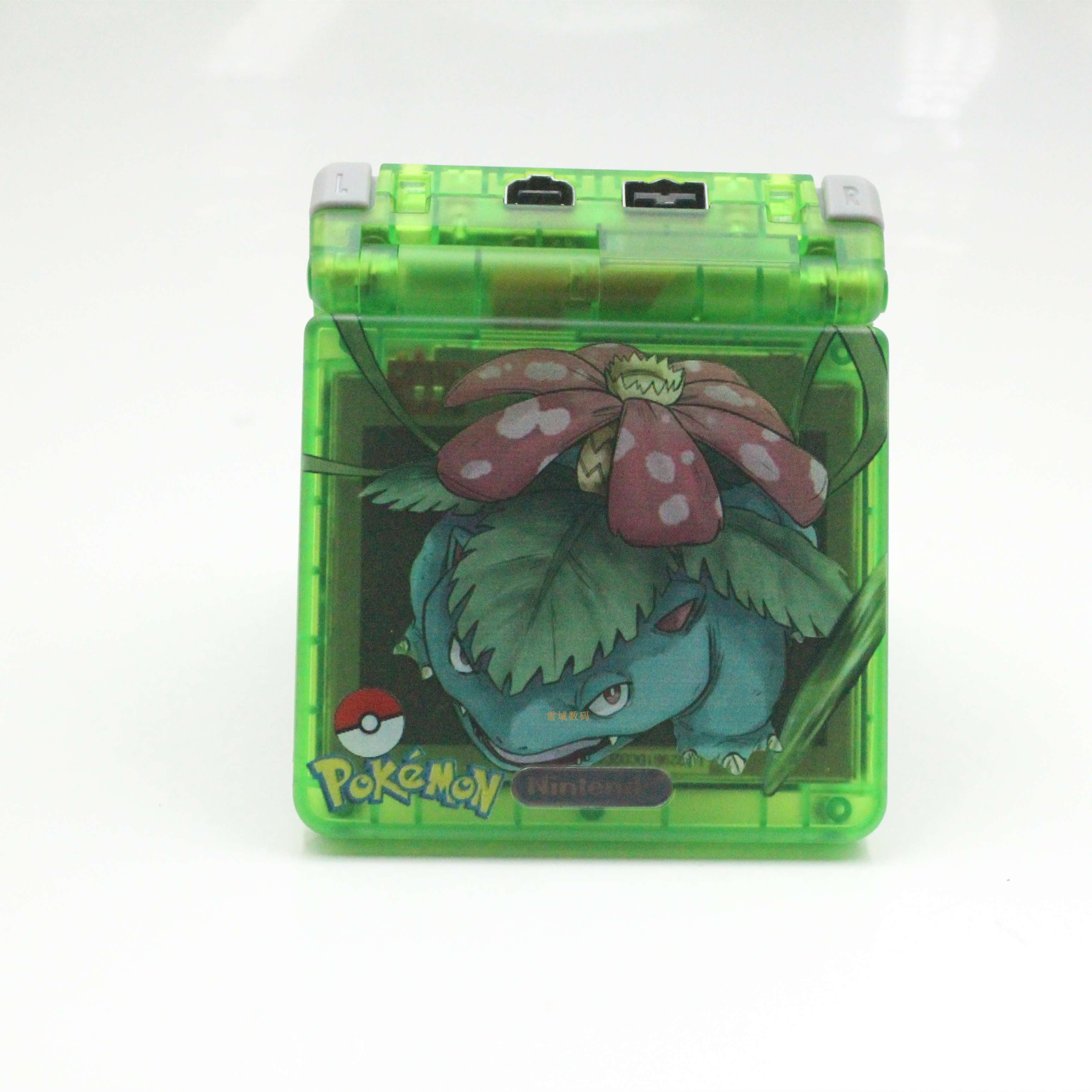 原装任天堂GAMEBOY SP GBA SP游戏机掌机高亮IPS全贴合妙蛙花限定