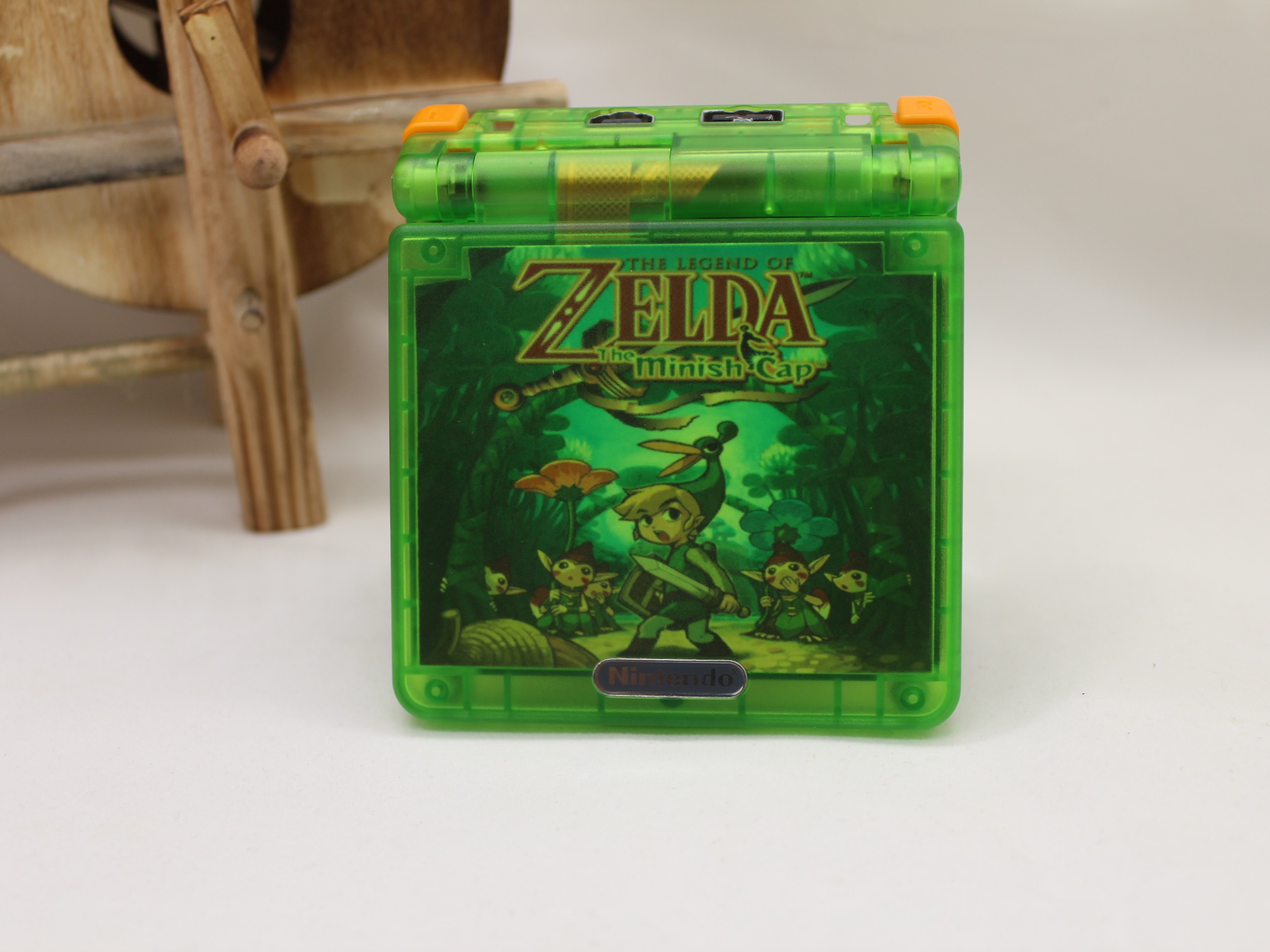 原装任天堂GAMEBOY SP GBA SP高亮IPS全贴合掌机塞尔达游戏机兼容