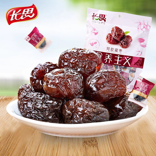长思阿胶枣蜜黑糖蜜枣