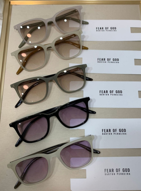 遮阳防晒椭圆韩版男女浅色框墨镜