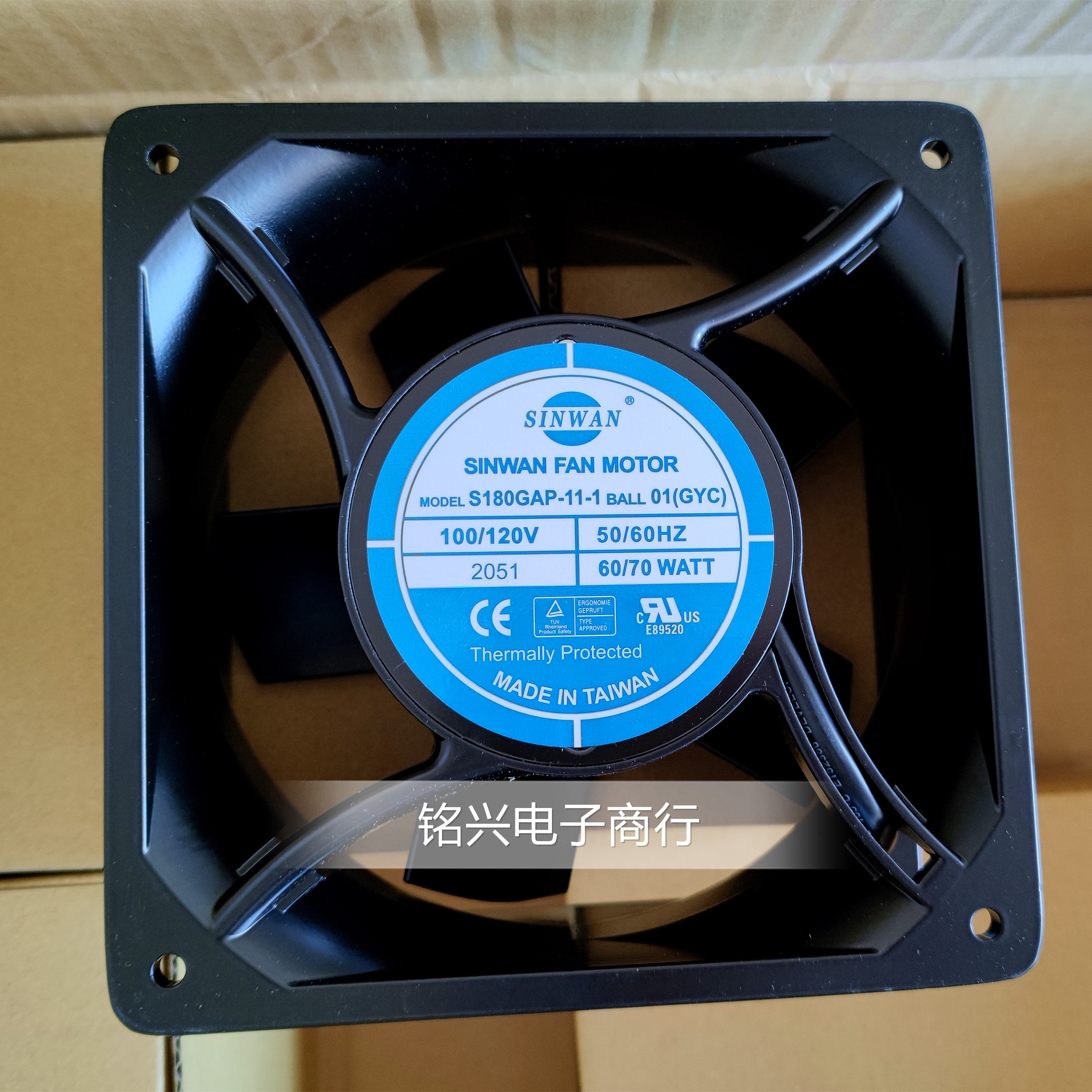 台湾SINWAN信湾 S180GAP-22/11-1 110V/220V 60/70W 机柜散热风扇