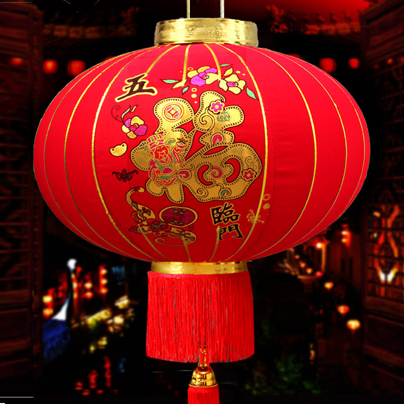 新年烫金绒布灯笼 乔迁新居楼房阳台庭院农村别墅大门口春节装饰,节庆用品/礼品,灯笼,淘宝优惠券,粉丝福利购,淘宝优惠卷