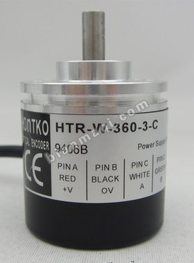 供应全新HTR-W-360-3-C/F-241 9308A编码器实心轴360p/r解码器