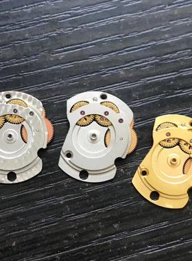 手表配件2824 2836 2846 2834自动夹板自动轮金色银色雕花带夹板