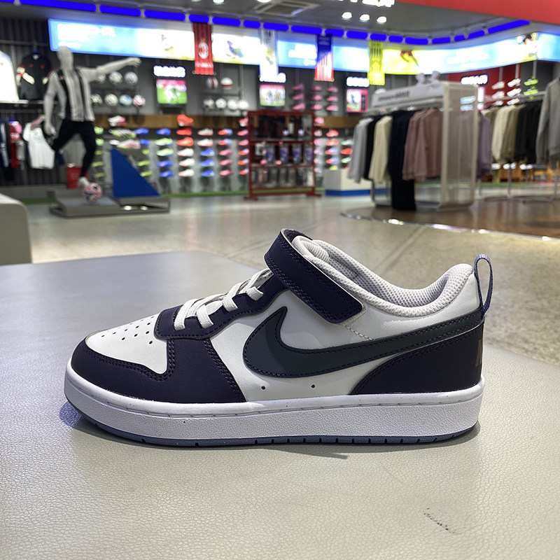 耐克儿童板鞋魔术贴经典休闲鞋