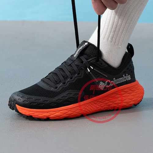 哥伦比亚男户缓震抓地耐磨徒步鞋