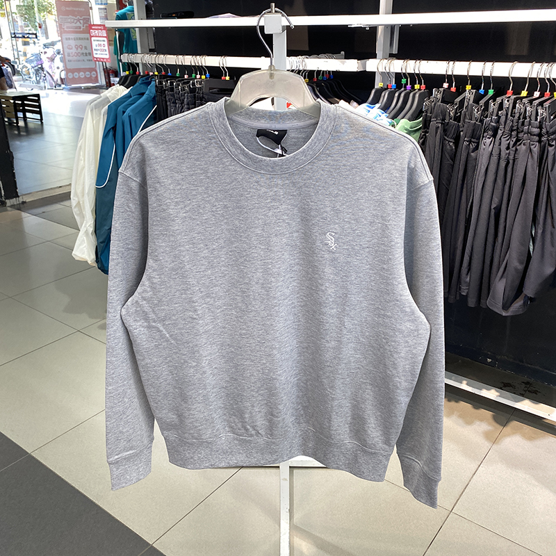 MLB卫衣男女宽松运动圆领套头衫