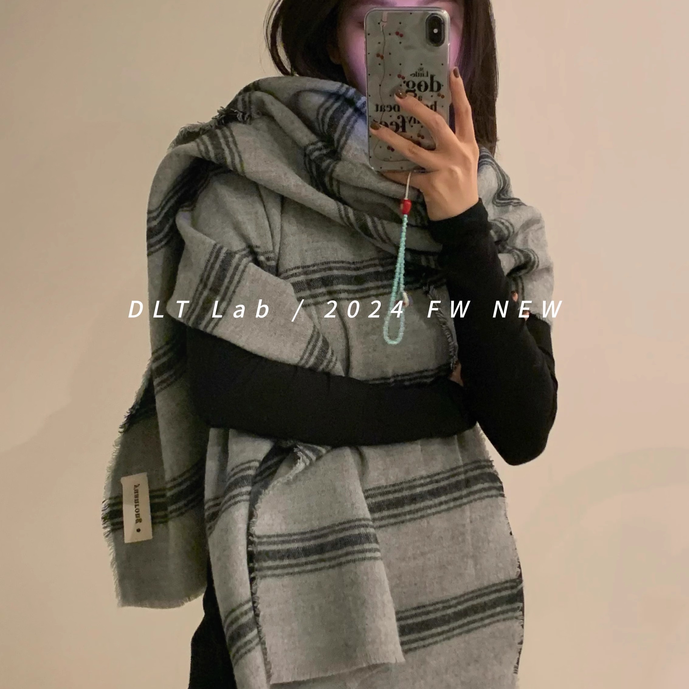 高级感围巾韩系大牌女秋冬