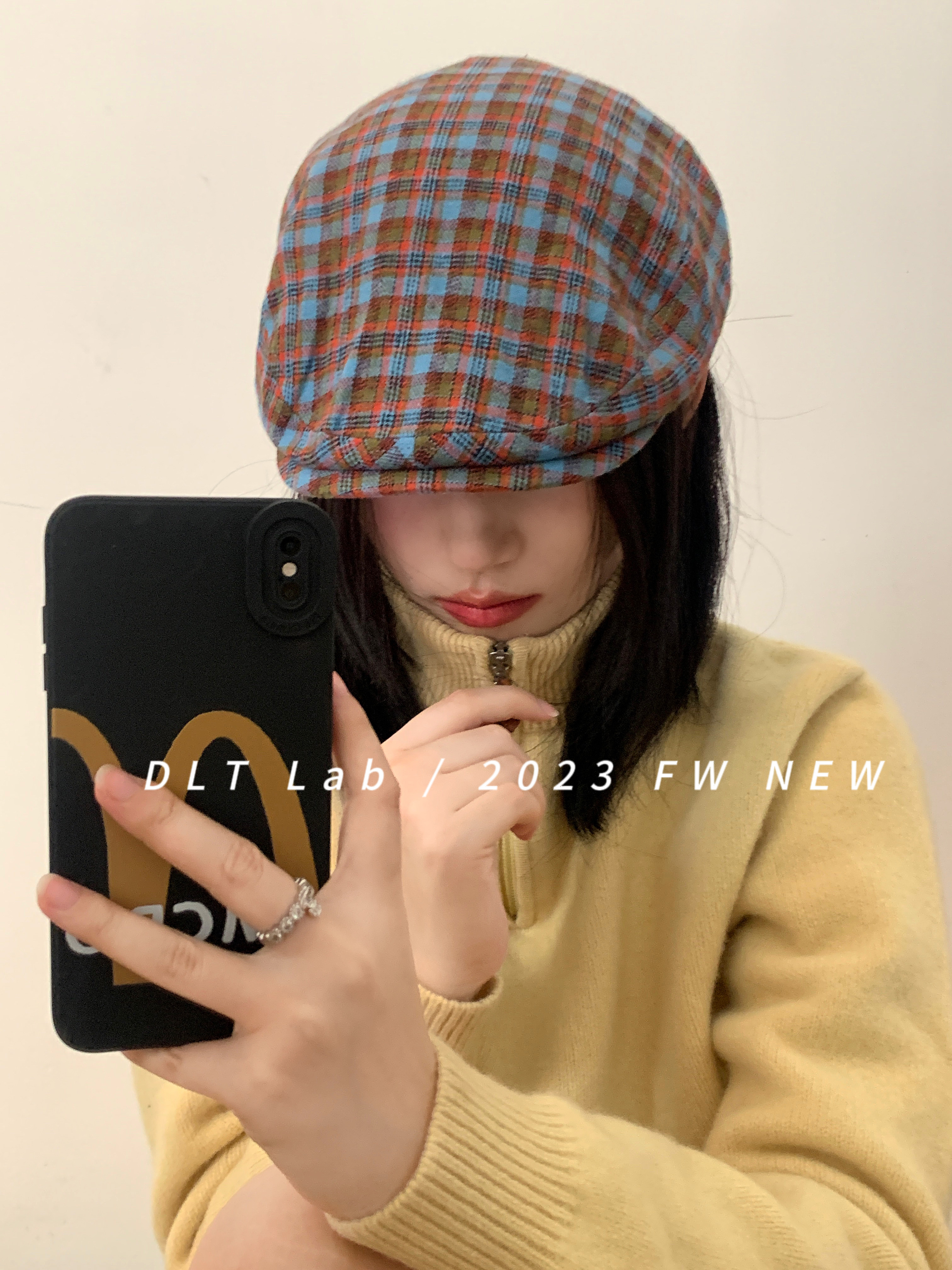 前进帽出游复古男女四季帽子