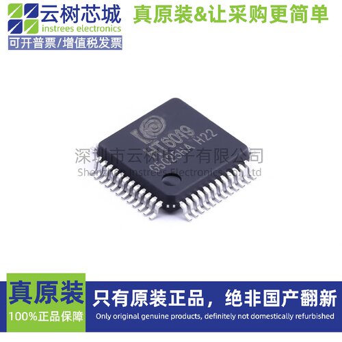 原装正品 HT6019 LQFP-48 微控制器 MCU单片机MPU SOC