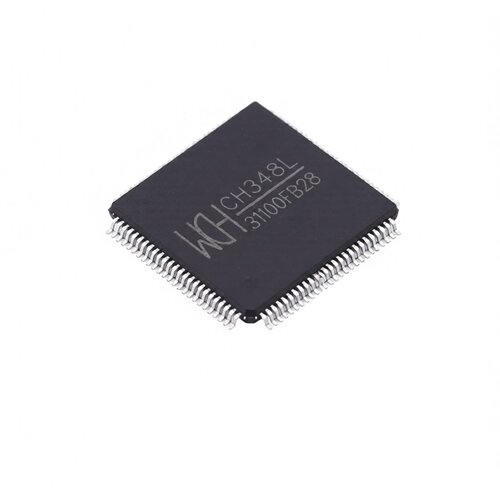 原装正品 CH348L LQFP-100 通信接口芯片 USB转换芯片 电子元件