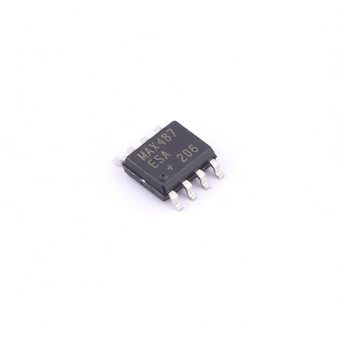 原装正品 MAX487ESA+T SOIC-8 通信接口芯片 RS-485/RS-422芯片