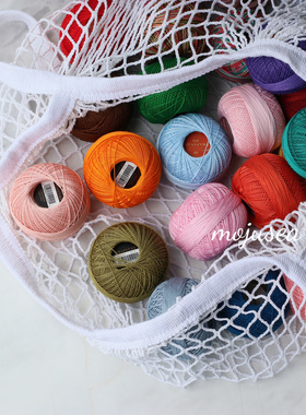 出口欧美20号蕾丝线梭编微钩细线25g高端高捻度替金票40