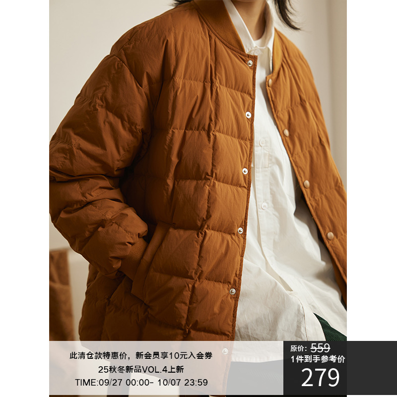LRMADE22AW方格羽绒夹克