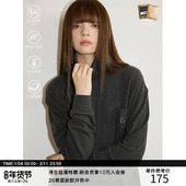 高领衫 80支美利奴羊毛混纺莫代尔 保暖亲肤打底长袖 MADE 24AW