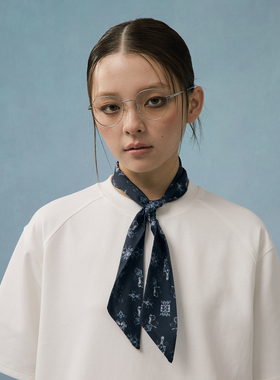 LR MADE 25SS  满印氛围 抗皱 造型感围巾领巾丝巾方巾 拍2件79元