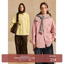 Supima®匹马棉 25AW 低饱和色系 撞色刺绣休闲长袖 衬衫 MADE