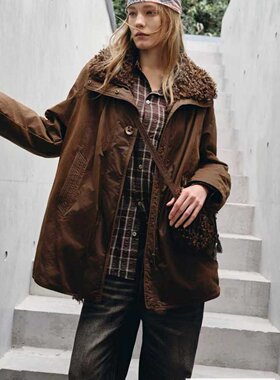 妃儿红冬季新款大码中长款羽绒服