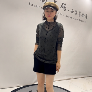 芮娜依莲5486秋季新款欧货植绒打底衫加大码女装胖妹妹气质衫上衣