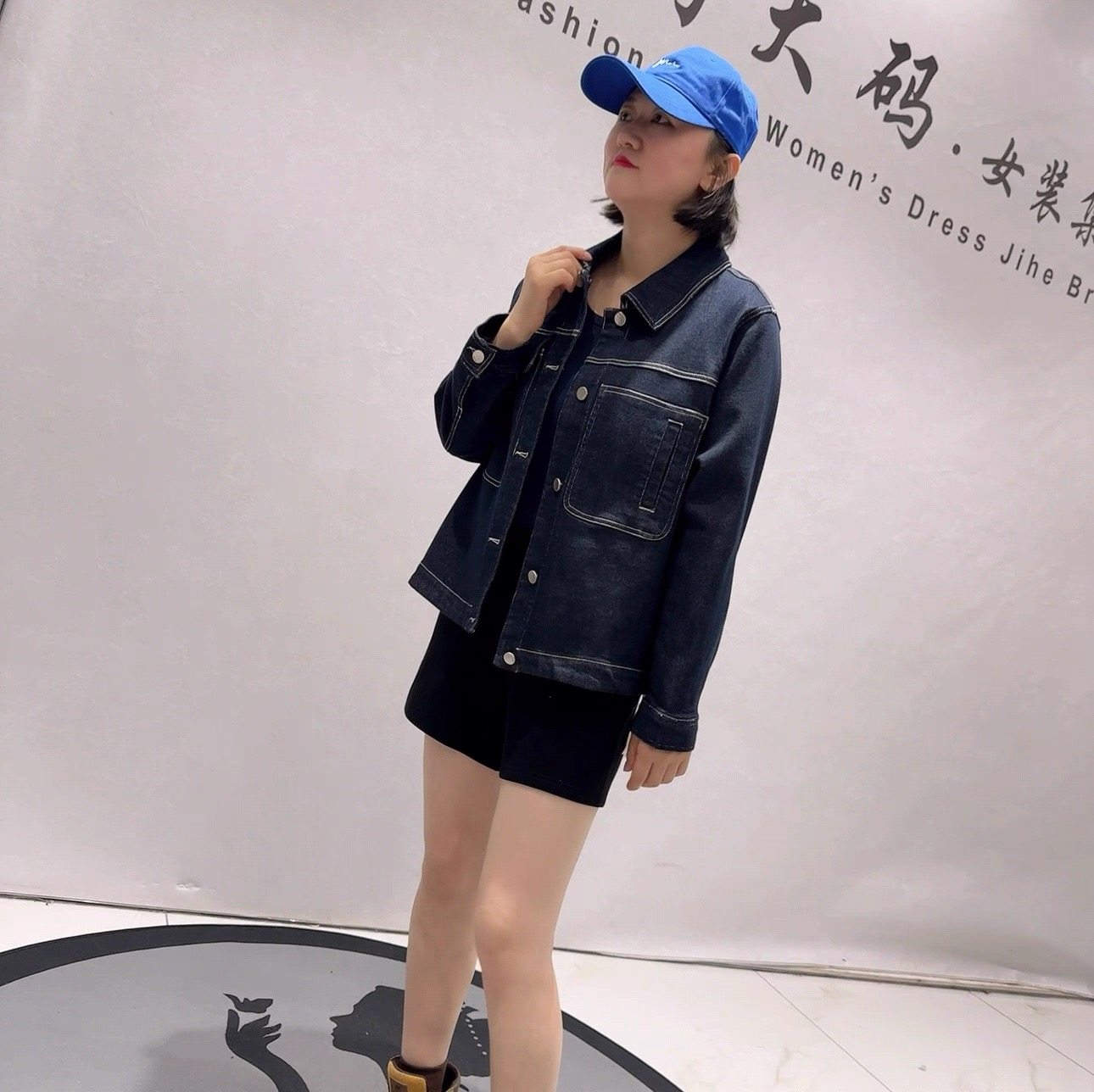 女权贵族7502春季新款欧货牛仔外套加大码女装胖妹妹百搭开衫上衣,女装/女士精品,常规大码外套,淘宝优惠券,粉丝福利购,淘宝优惠卷