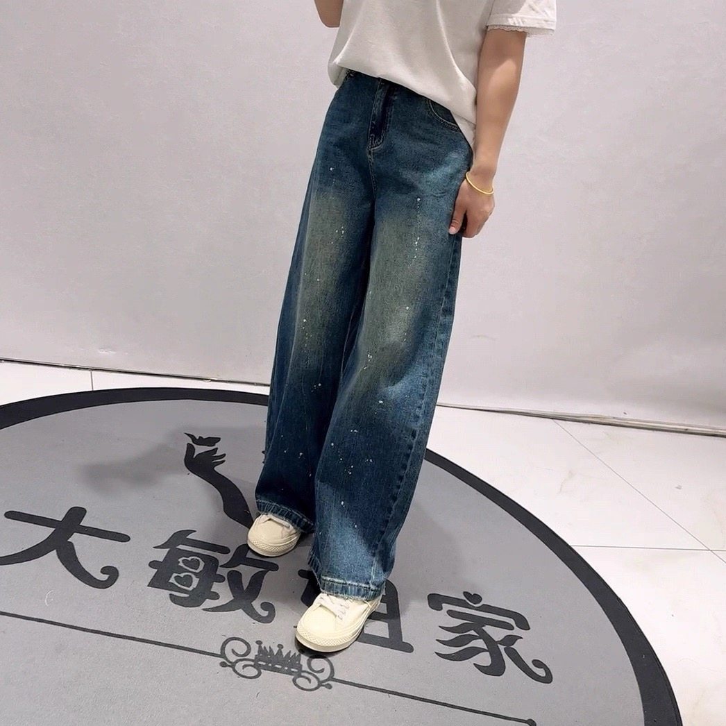 豪雅依绣9915春季新款欧货牛仔裤加大码女装胖妹妹百搭显瘦弯刀裤,女装/女士精品,常规大码外套,淘宝优惠券,粉丝福利购,淘宝优惠卷