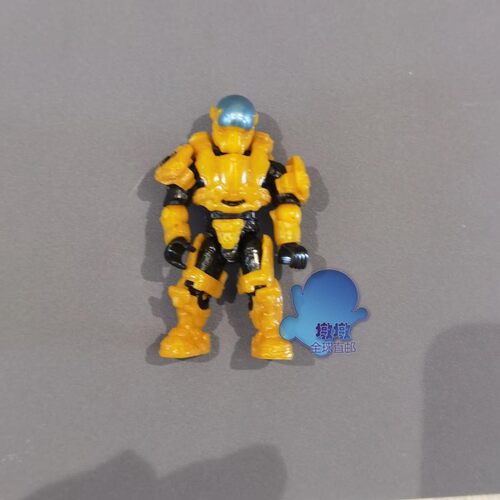 MEGA CONSTRUX美高/美家宝HALO光环 黄色斯巴达散货人仔玩具