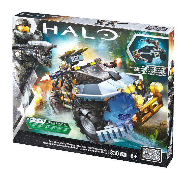 mega bloks 美家宝/美高 halo光晕光环 双模式犹猪号 dpj92 积木