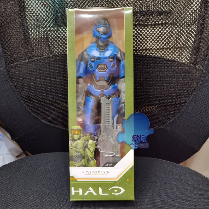 Jazwares官方版光环蓝色斯巴达