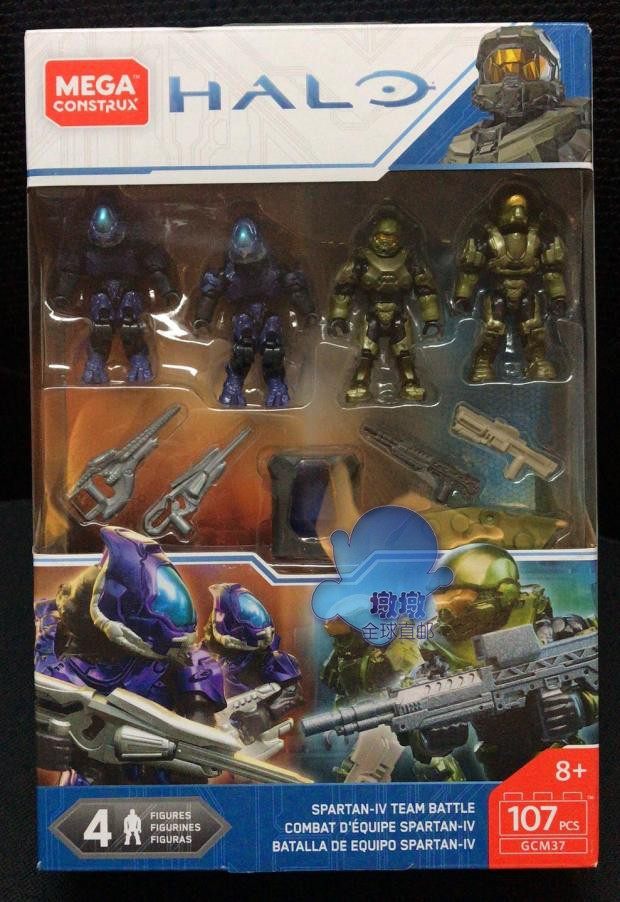mega bloks 美高/美家宝 halo 光晕光环 gcm37 斯巴达精英陆战队