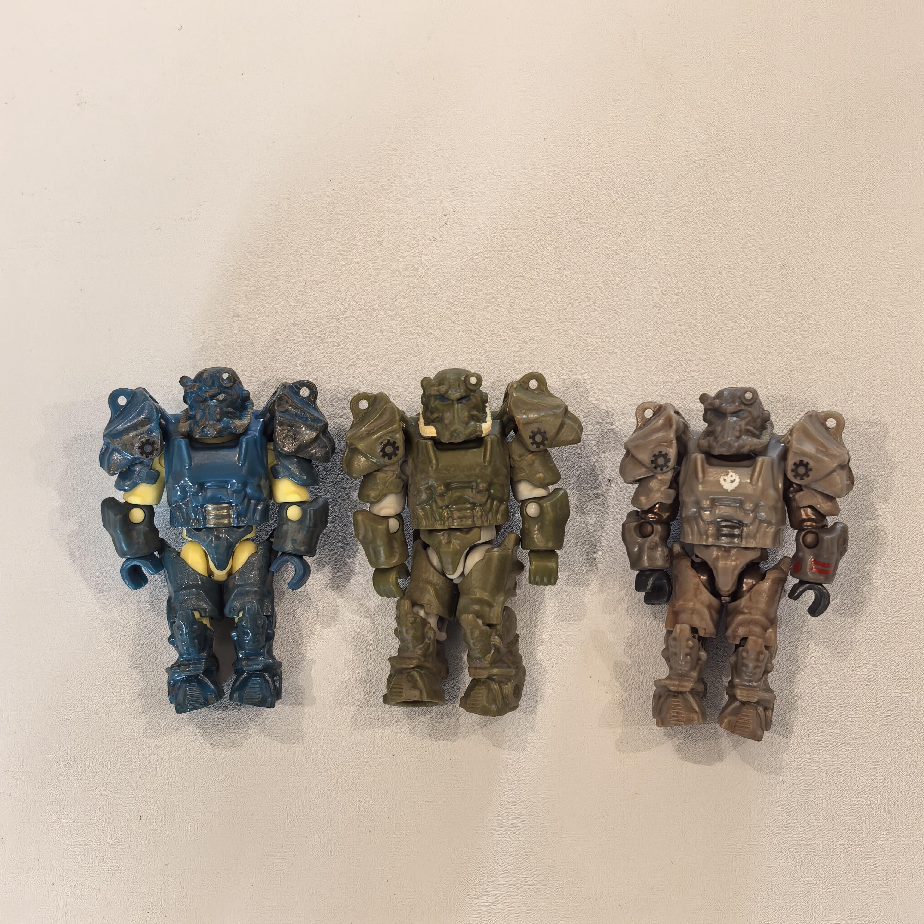 Fallout辐射T-60动力装甲积木玩具影视周边 散货人仔积木玩具