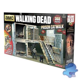 麦克法兰the walking dead行尸走肉积木监狱牢房赫谢尔场景