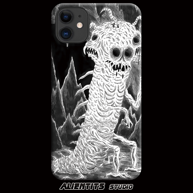 alientits暗黑涂鸦iPhone手机壳