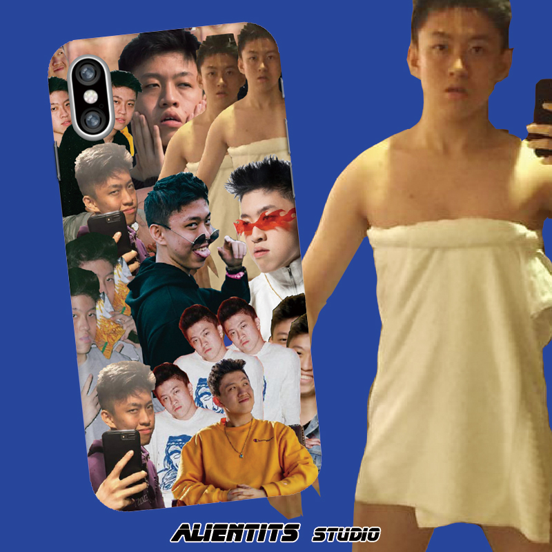 AlenTits原创 七哥rich brian搞怪嘻哈 iPhone/安卓定制手机壳