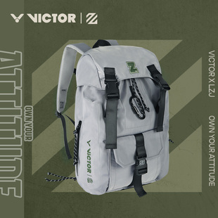 威克多VICTOR胜利羽毛球拍包李梓嘉款运动休闲双肩背包BR5024LZJ