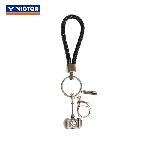 威克多羽毛球钥匙扣铁锤挂件